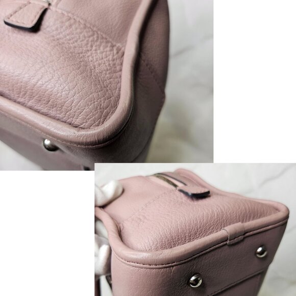 Authentic Loewe Calf Leather Amazona Bag in Mauve - Picture 15 of 16